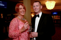 South Dublin County Business Awards, Citywest Hotel, 18 October 2019.  Lynn and Robert Irwin from Trust Us We Care