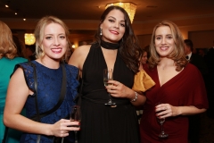 South Dublin County Business Awards, Citywest Hotel, 18 October 2019.  Kate OÕLeary, Karen Hallissey and Sarah Lynch from AWS