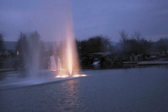 Fountain-at-night
